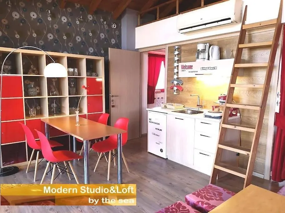 에파노미 Modern Studio&Loft By The Sea 빌라 그리스