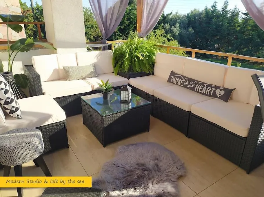 펜션 에파노미 Modern Studio&Loft By The Sea 빌라